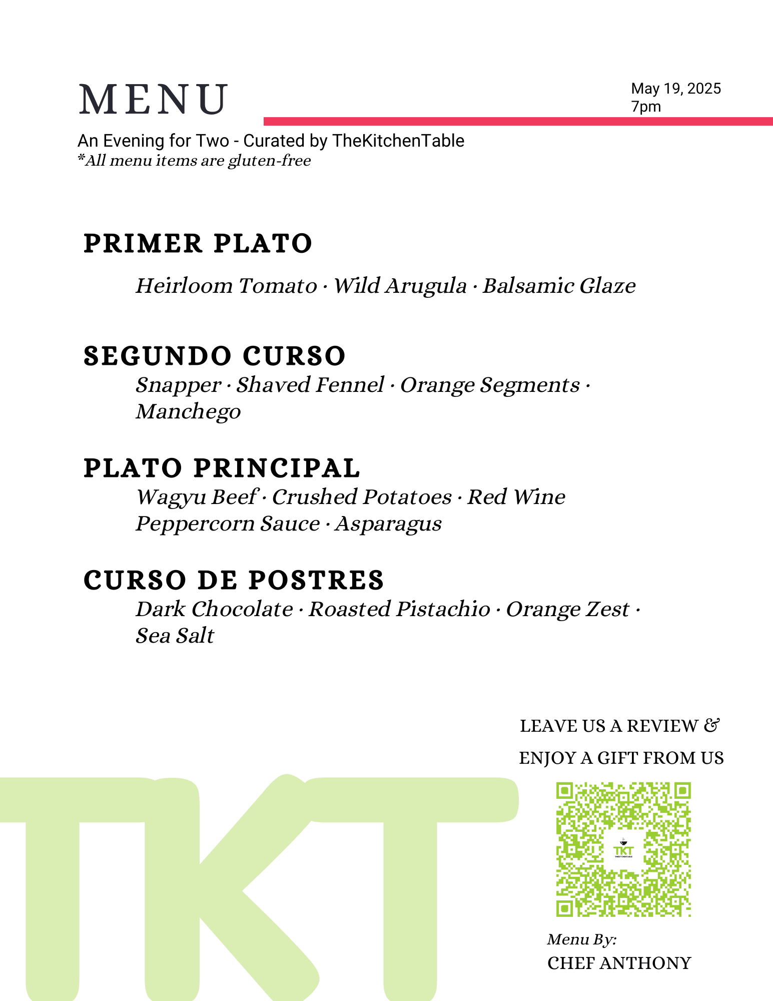Menu 4